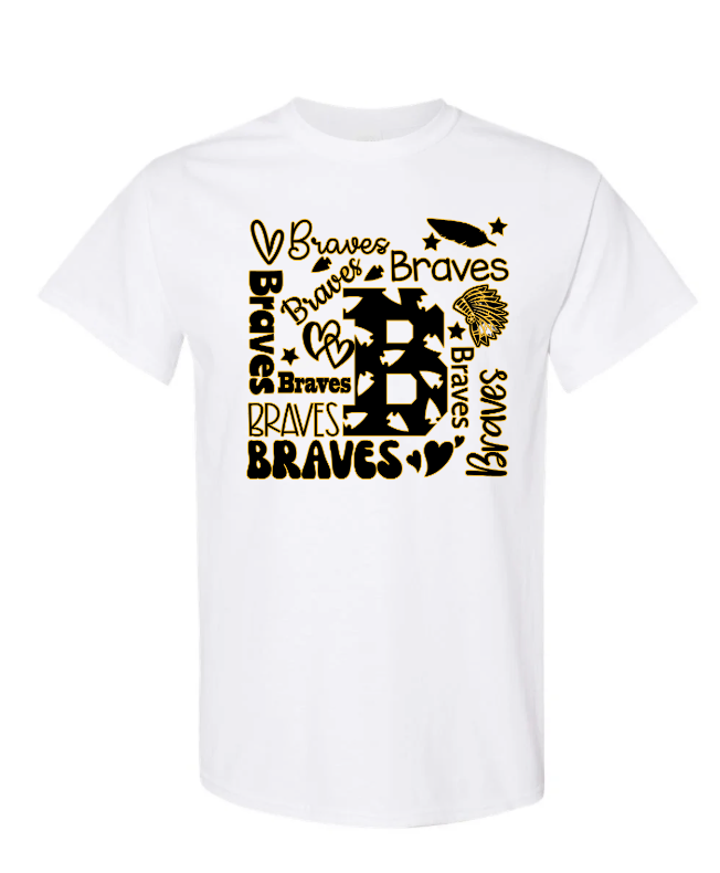 Braves Doodle Design