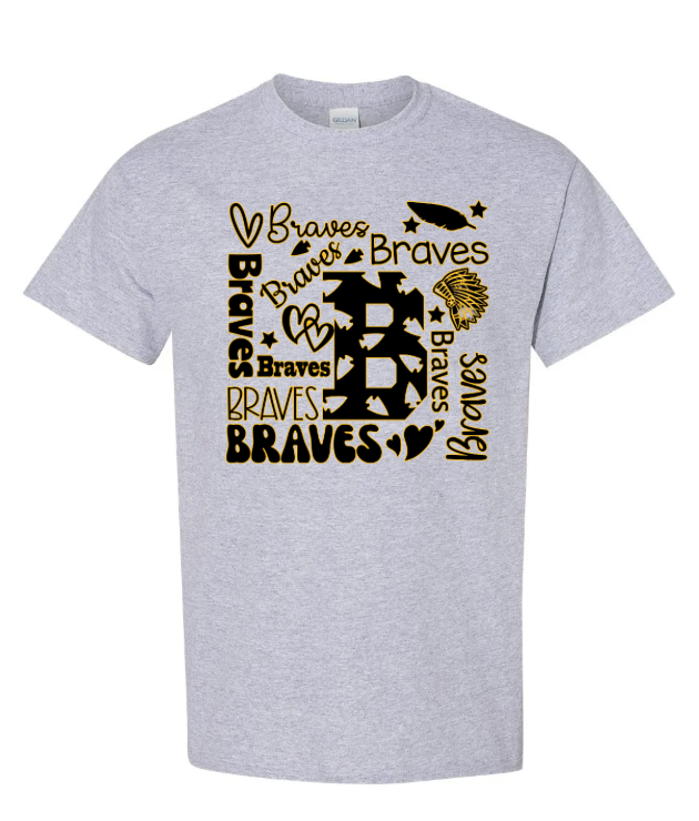 Braves Doodle Design