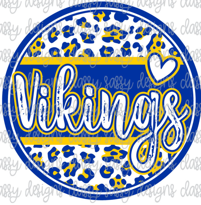 Vikings Leopard Circle