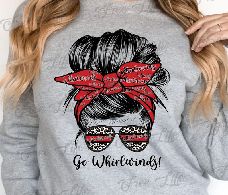 Go Whirlwinds Messy Bun