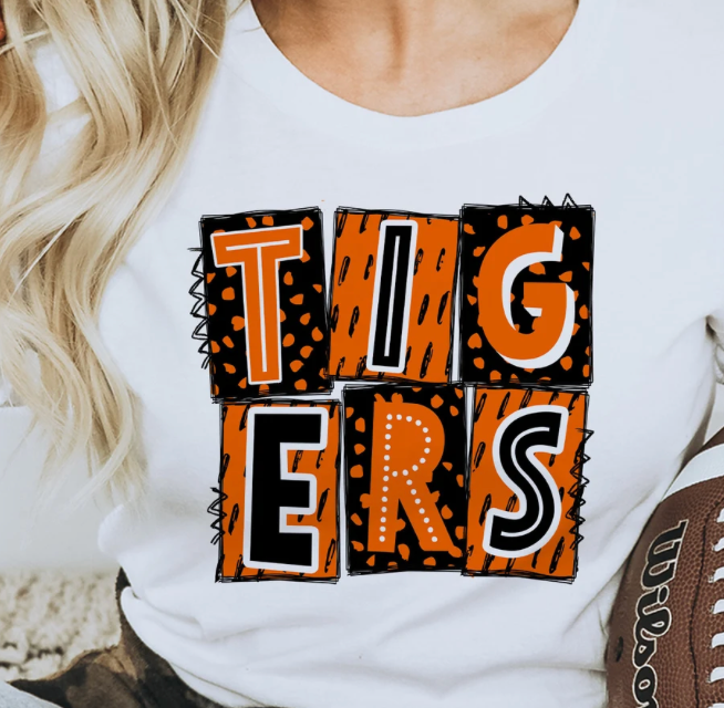 Tigers Doodle Blocks