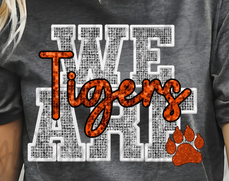 We Are Tigers Faux Sequins