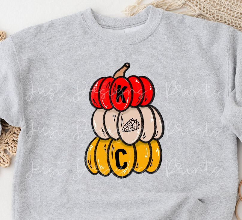 KC Stacked Pumpkins