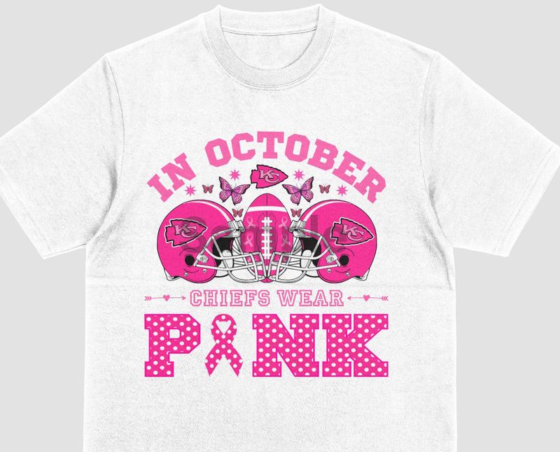 In October Chiefs Wear Pink