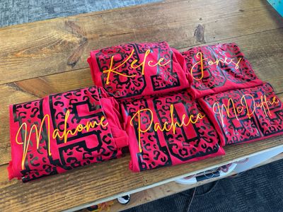 Custom Leopard Chiefs Player &amp; Number