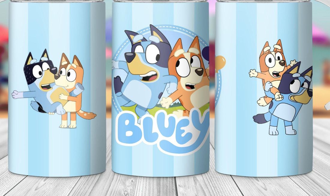 Bluey Striped Cup