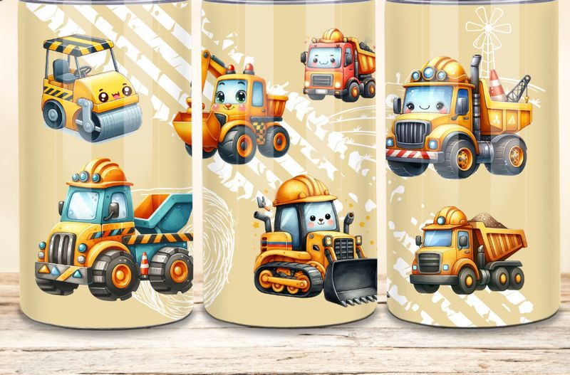 Construction Vehicles Cup