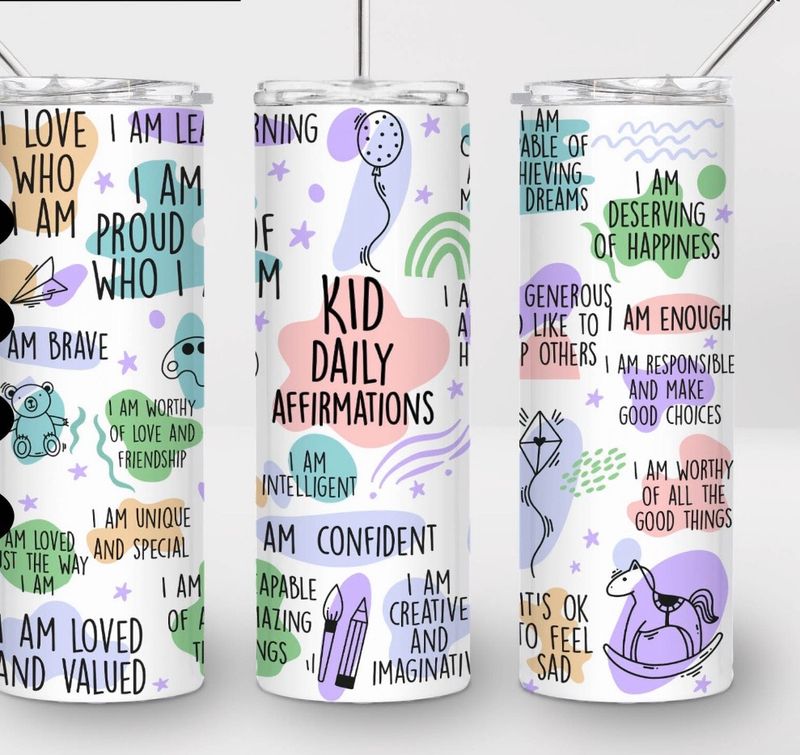 Kid Affirmation Cup