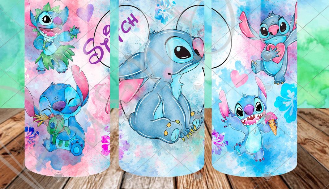Stitch Water Color Cup