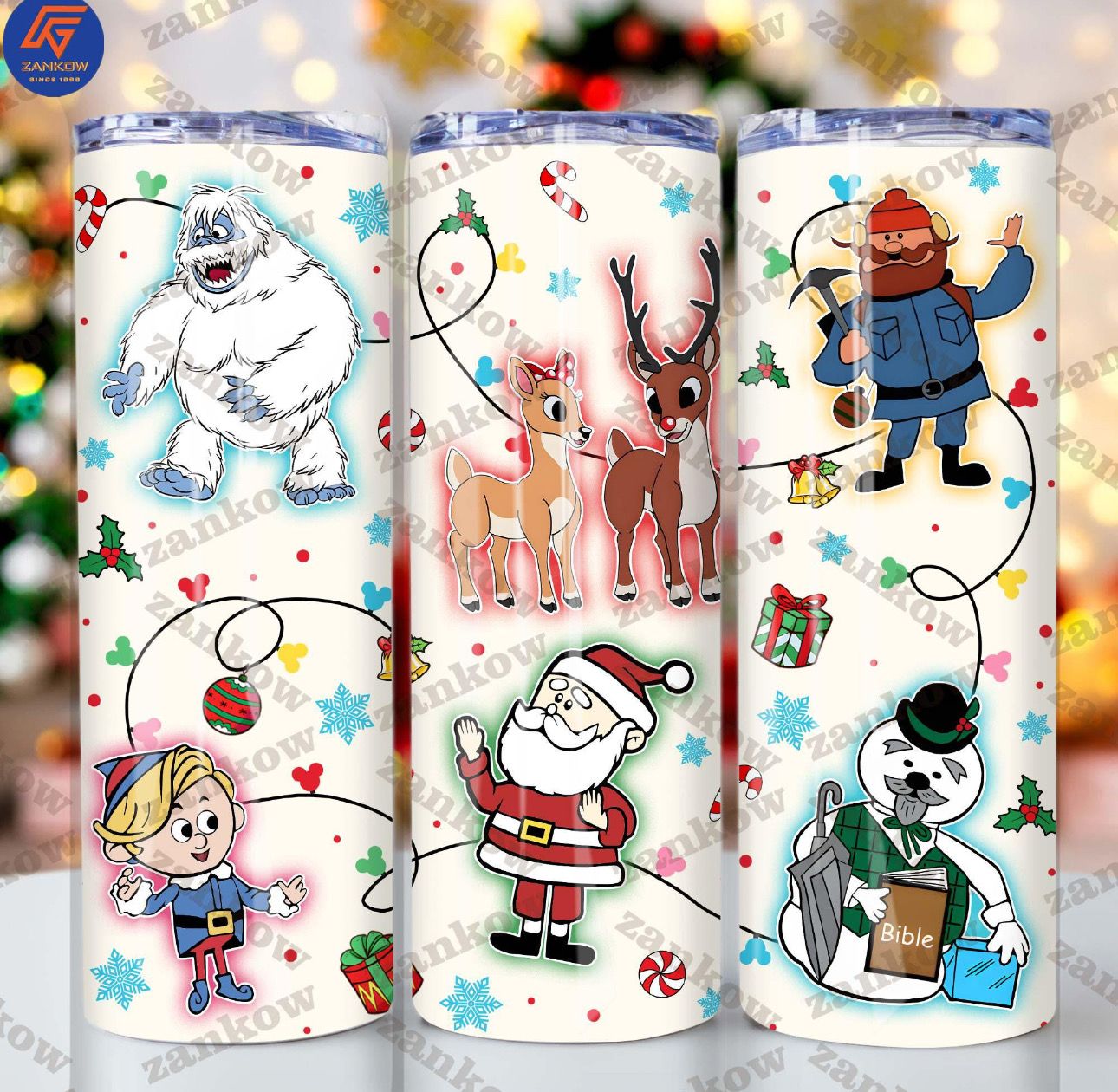 Christmas Icon Tumbler