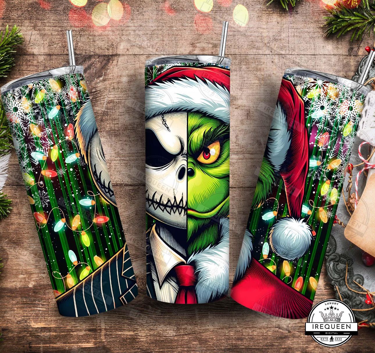 Grinch/jack Tumbler