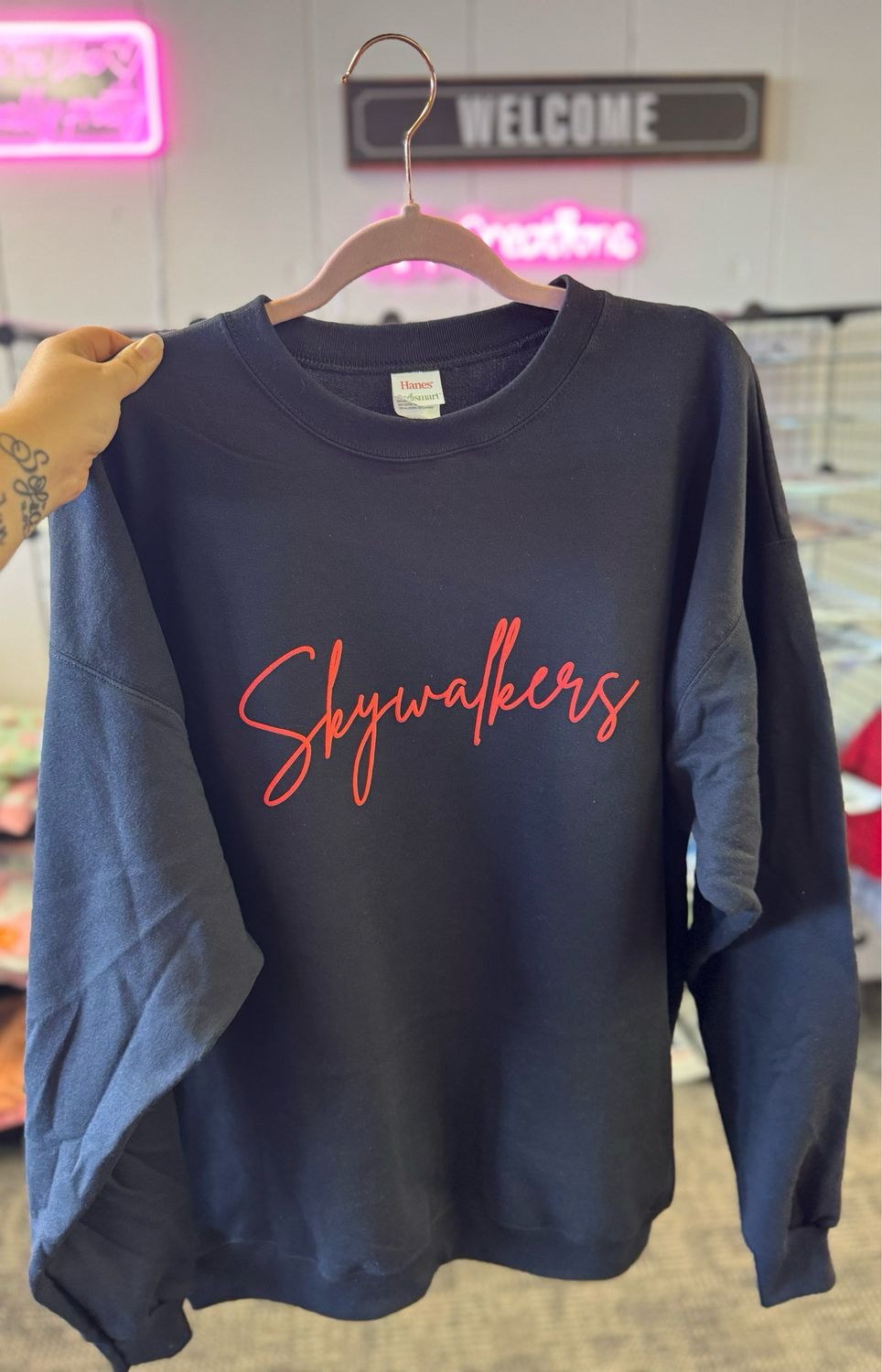 Skywalkers Puff Print