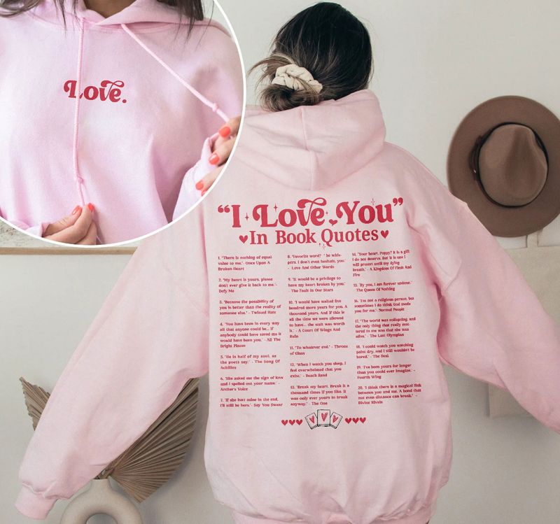 I Love You In Book Quotes