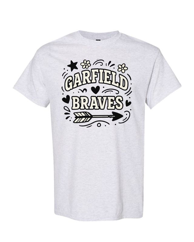 Garfield Braves Doodle Floral