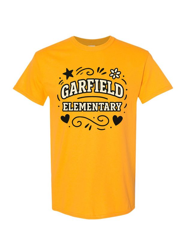 Garfield Elementary Doodle Floral