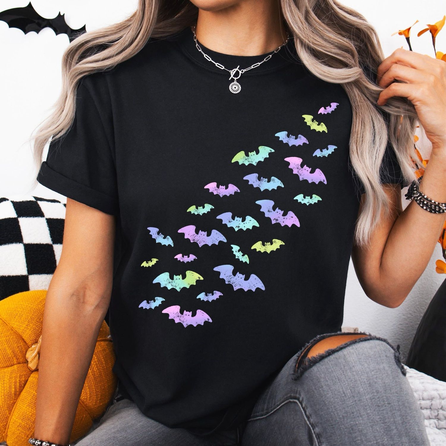Pastel Glitter Bats