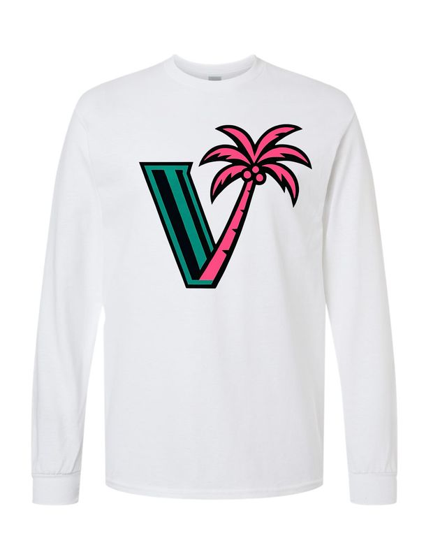 Vice Big V Long Sleeve Tee