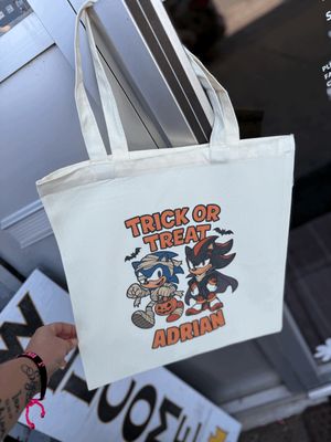 Custom Halloween Tote Bag