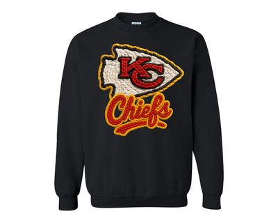 Faux Crochet KC Chiefs