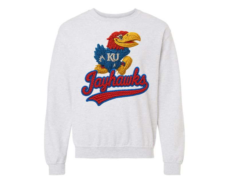 Faux Crochet Ku Jayhawks Faux Crochet Ku Jayhawks