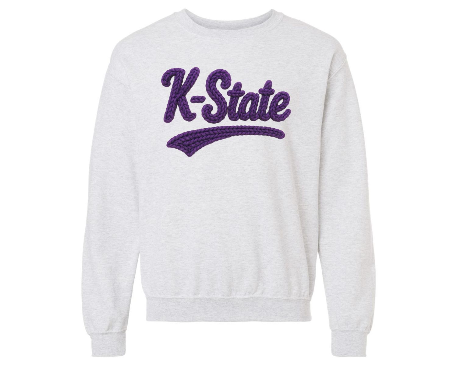 Faux Crochet K State Faux Crochet K State