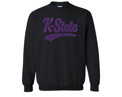 Faux Crochet K State