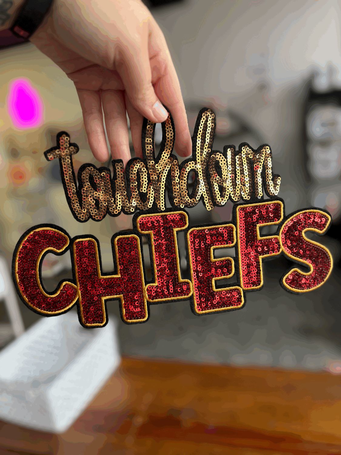 Touchdown Chiefs Patch Sweatshirt