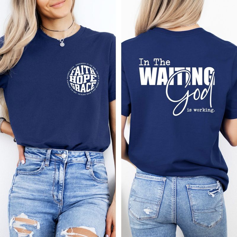 In The Waiting. God Is Working