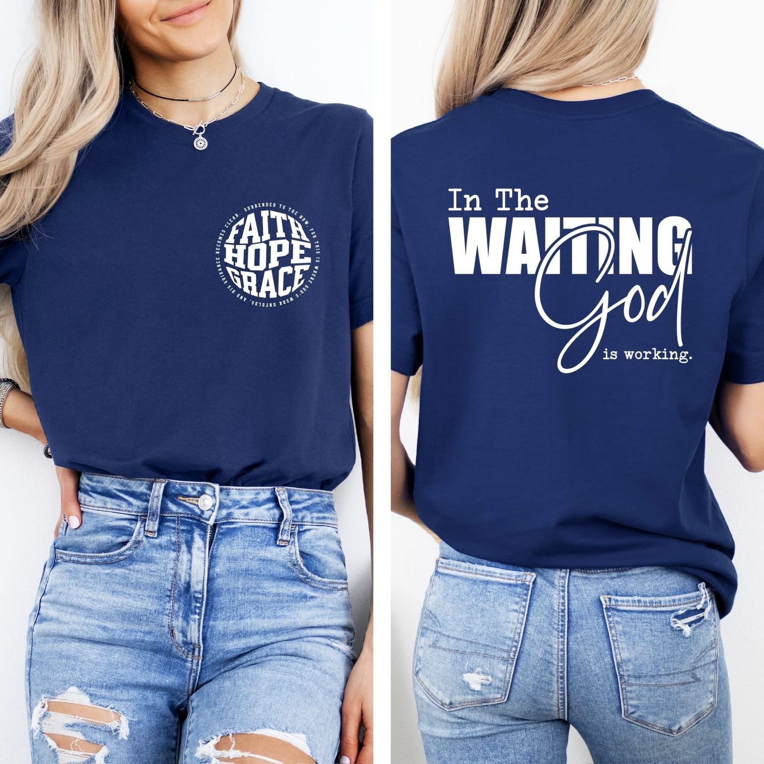 In The Waiting. God Is Working