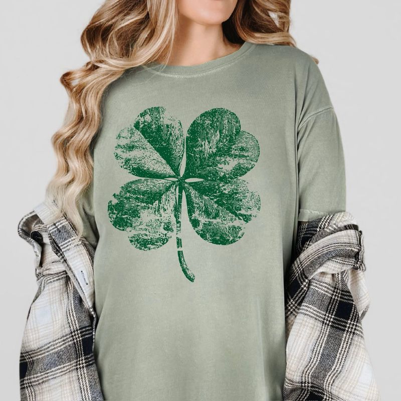 Distressed Shamrock (adult &amp; Youth)