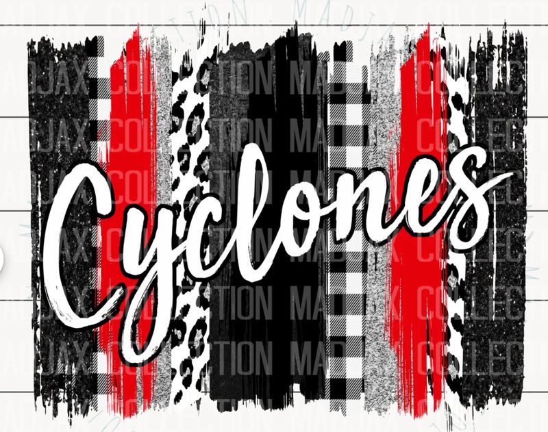 Cyclones Faux Glitter Swatches