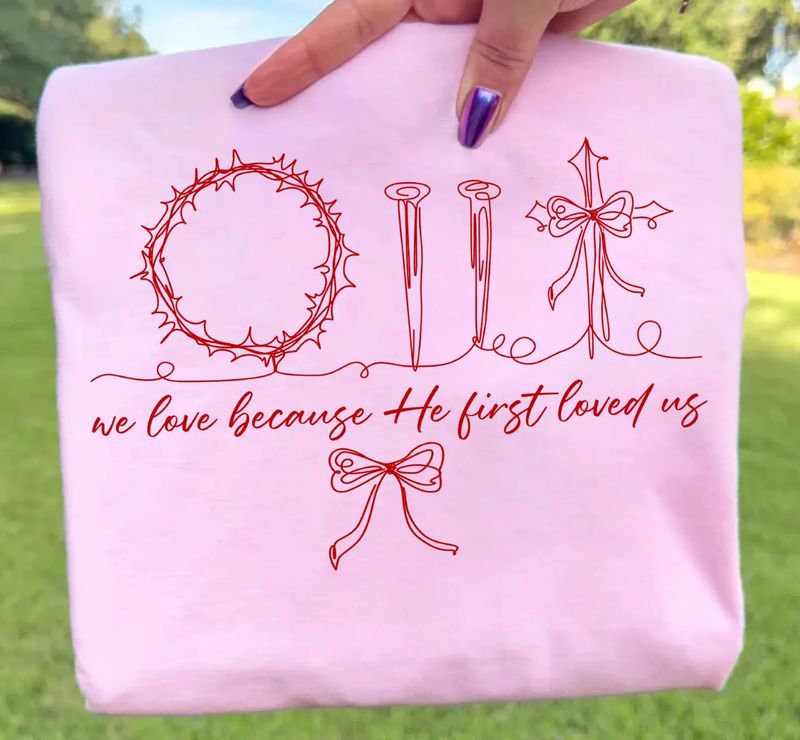 we love because he loved us we love because he loved us