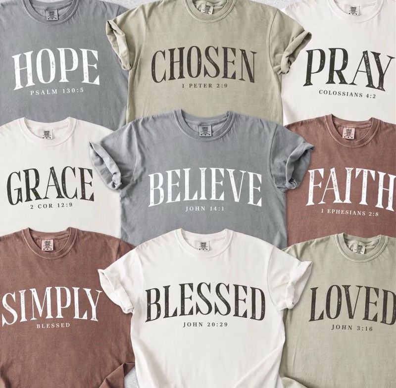 Faith Comfort Colors Tee Faith Comfort Colors Tee