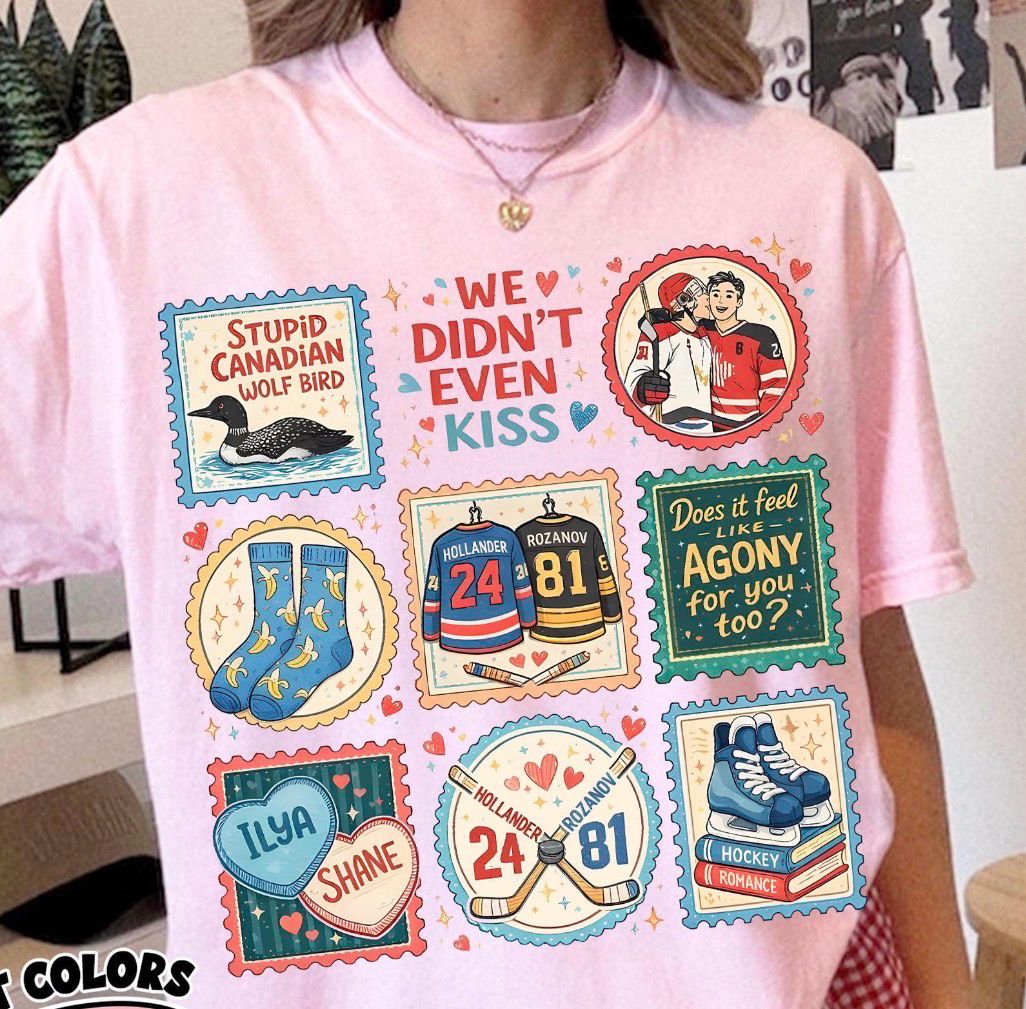 Heated Rivalry Stamp Collage