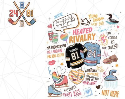 Heated Rivalry Collage