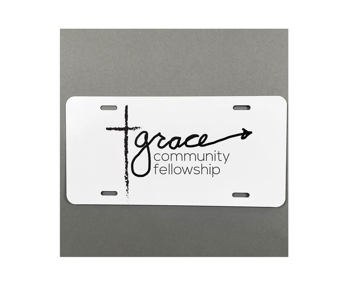 Grace Community Fellowship License Plate