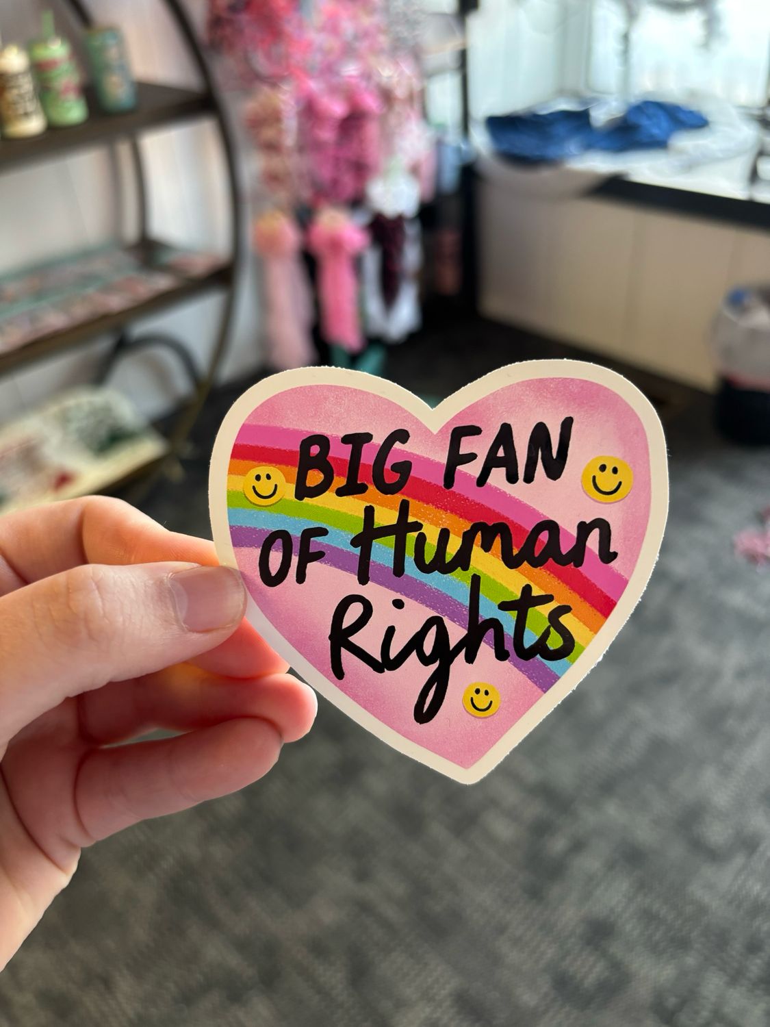 Big Fan Of Human Rights (3 Inch)