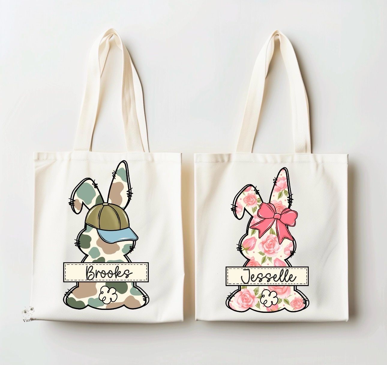 Custom Easter Tote Bag