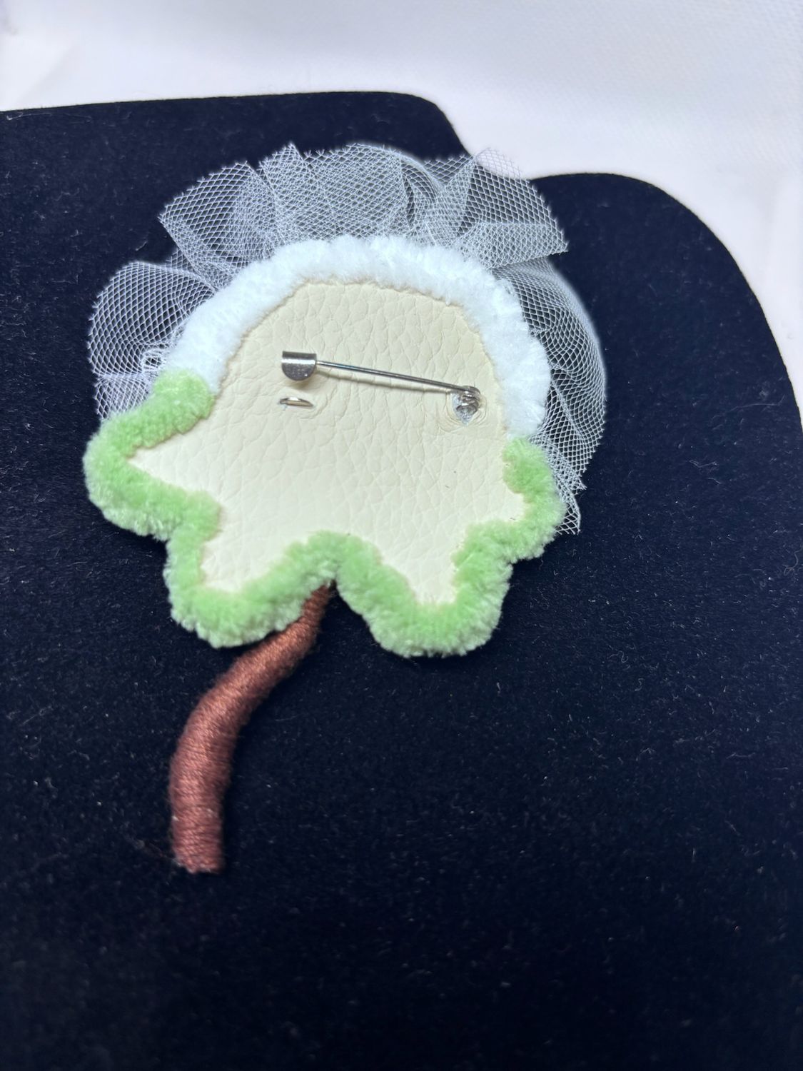 Fantasy flower brooch