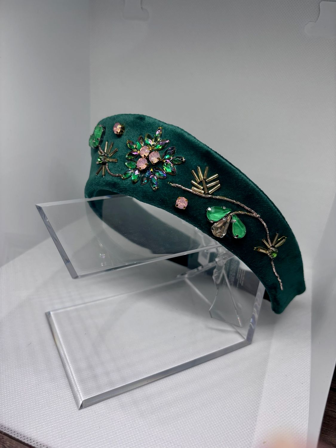 Handmade headband (Kokoshnik)