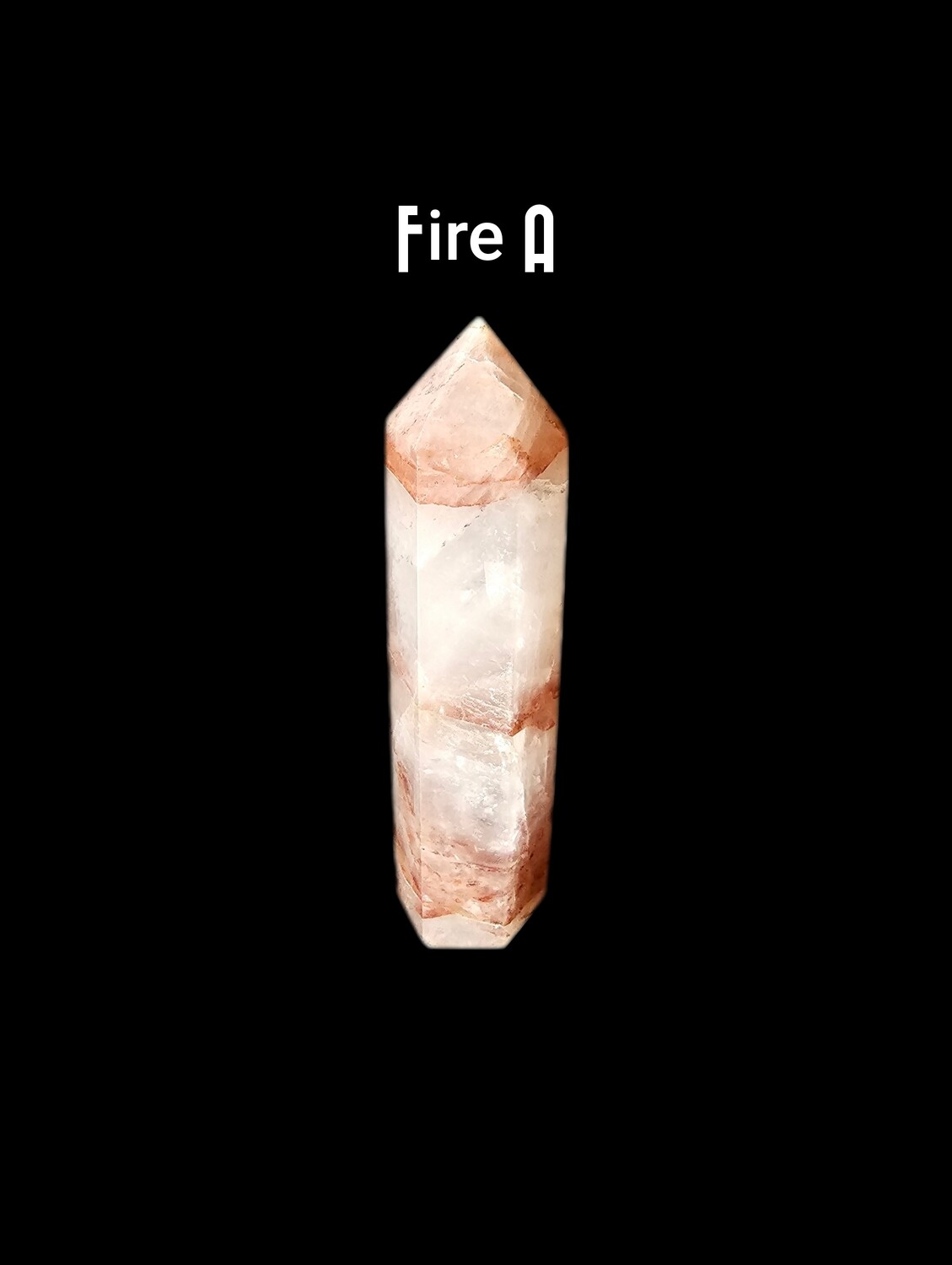 Fire Quartz Points