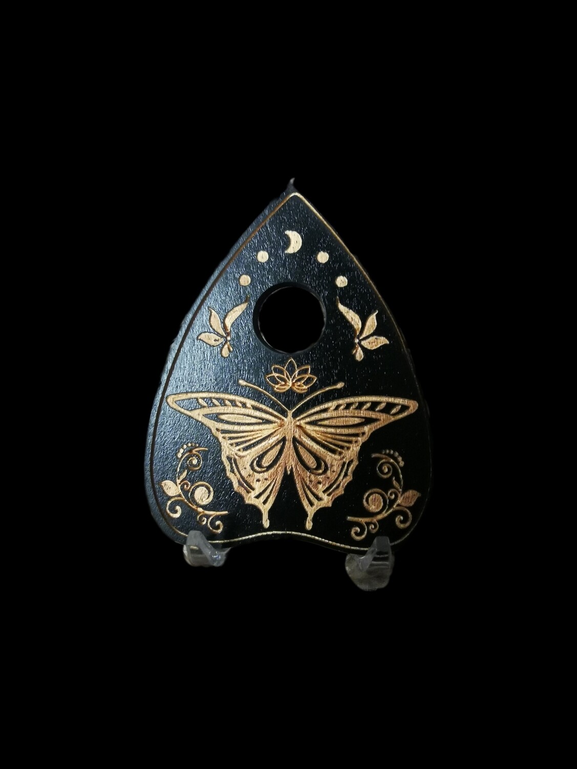 Wooden Sphere Stands Ouija Butterfly
