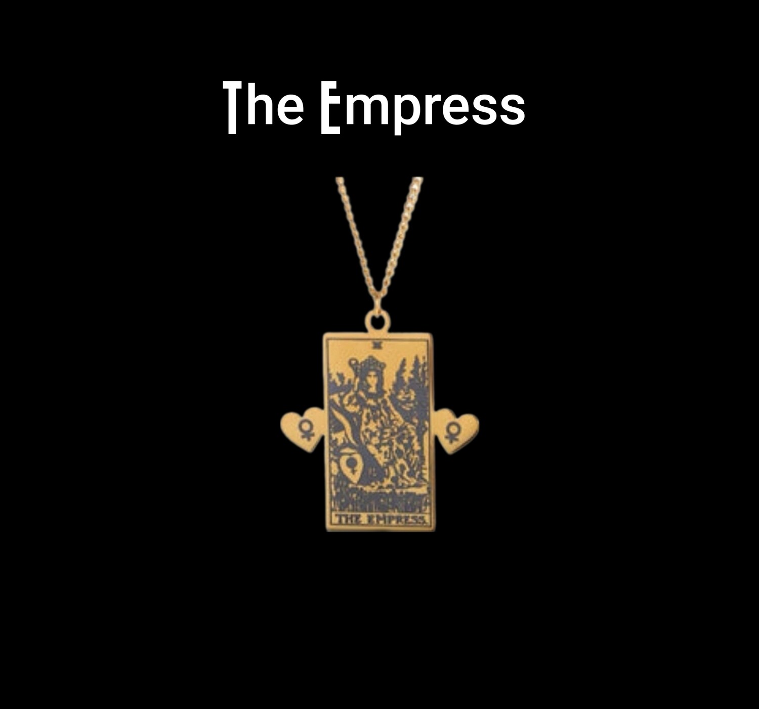 Necklaces Golden Tarot