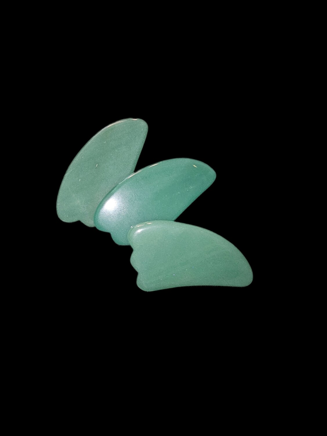 Guasha Board Green Aventurine