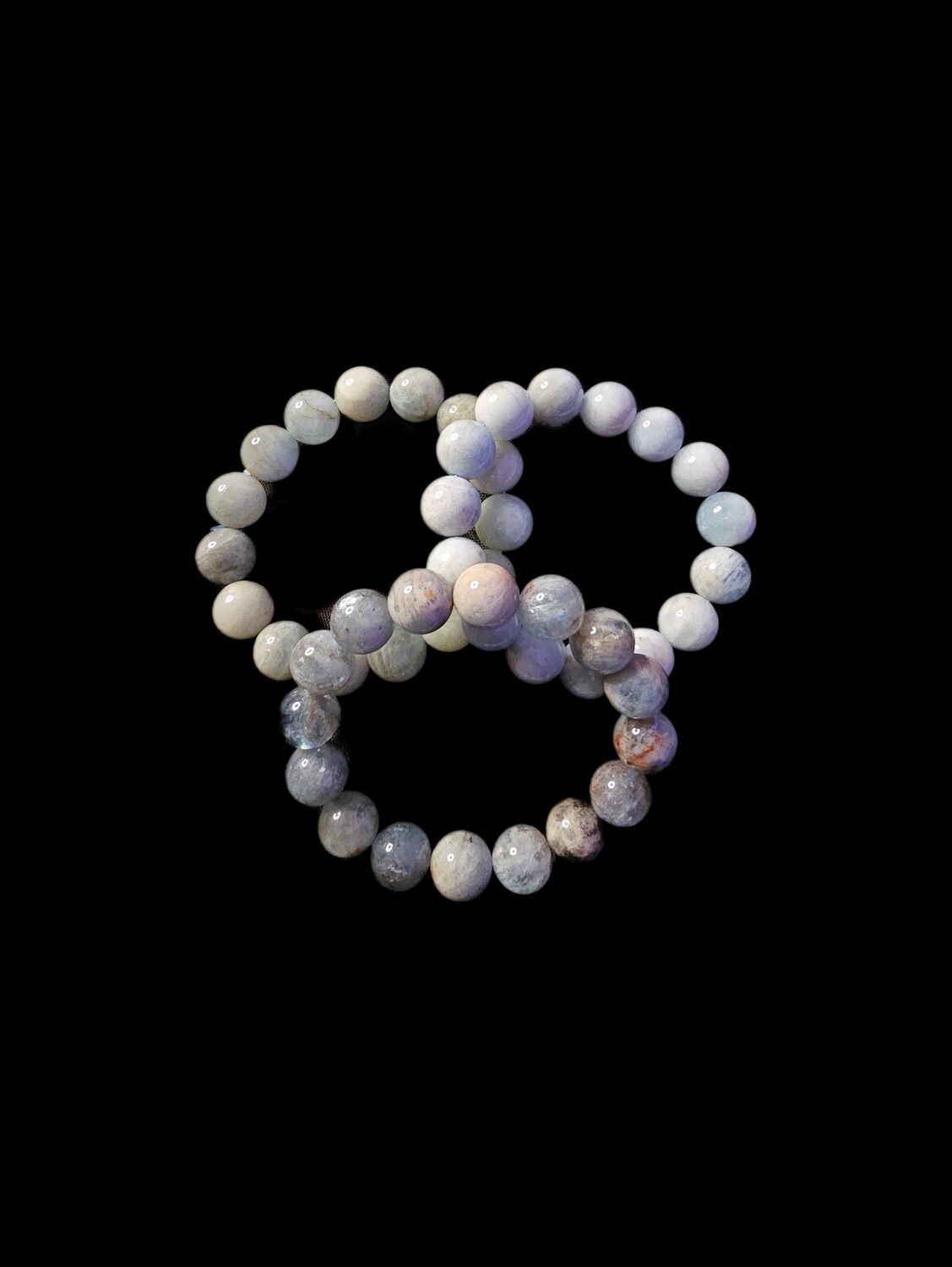 Bracelet Aquamarine Large Beads