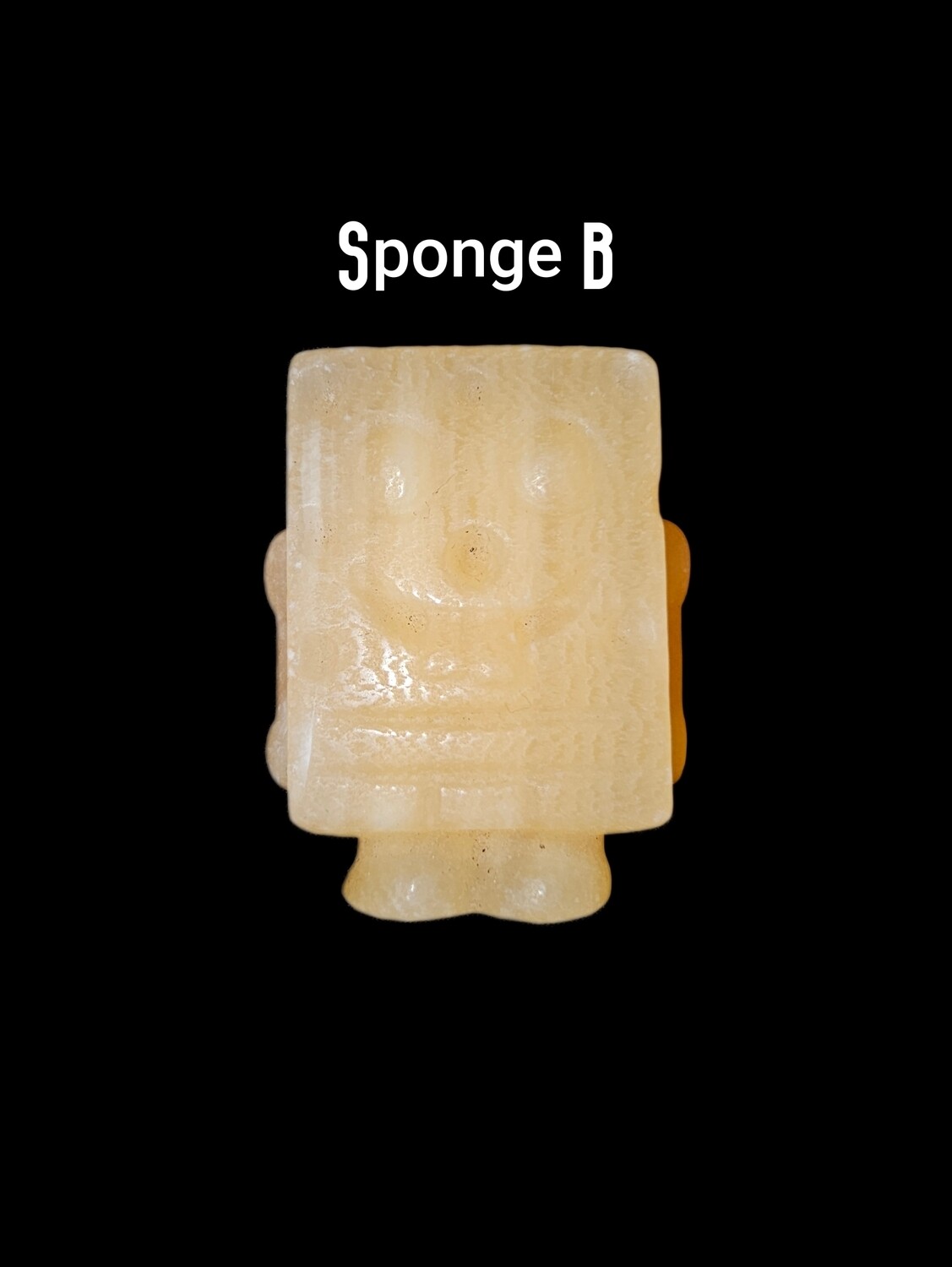 Yellow Calcite SpongeBob  