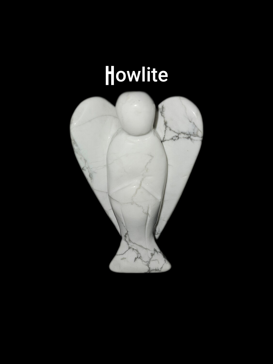Howlite Angels