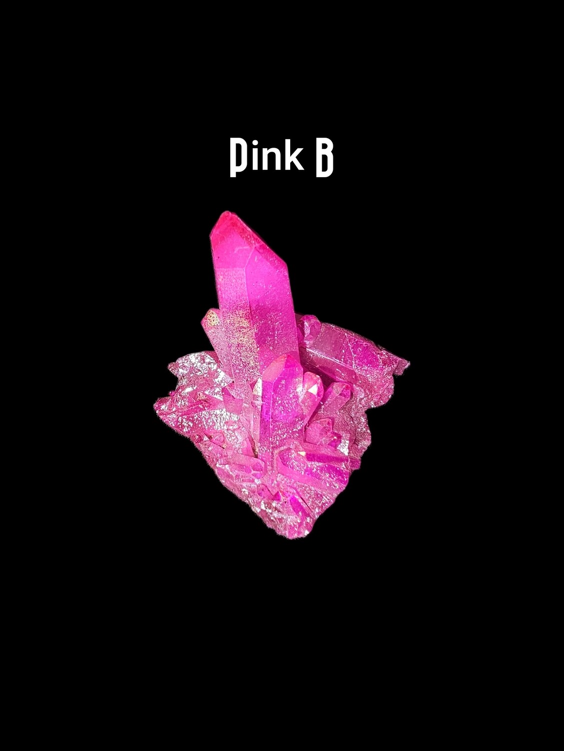 Aura Quartz Clusters (Pink)