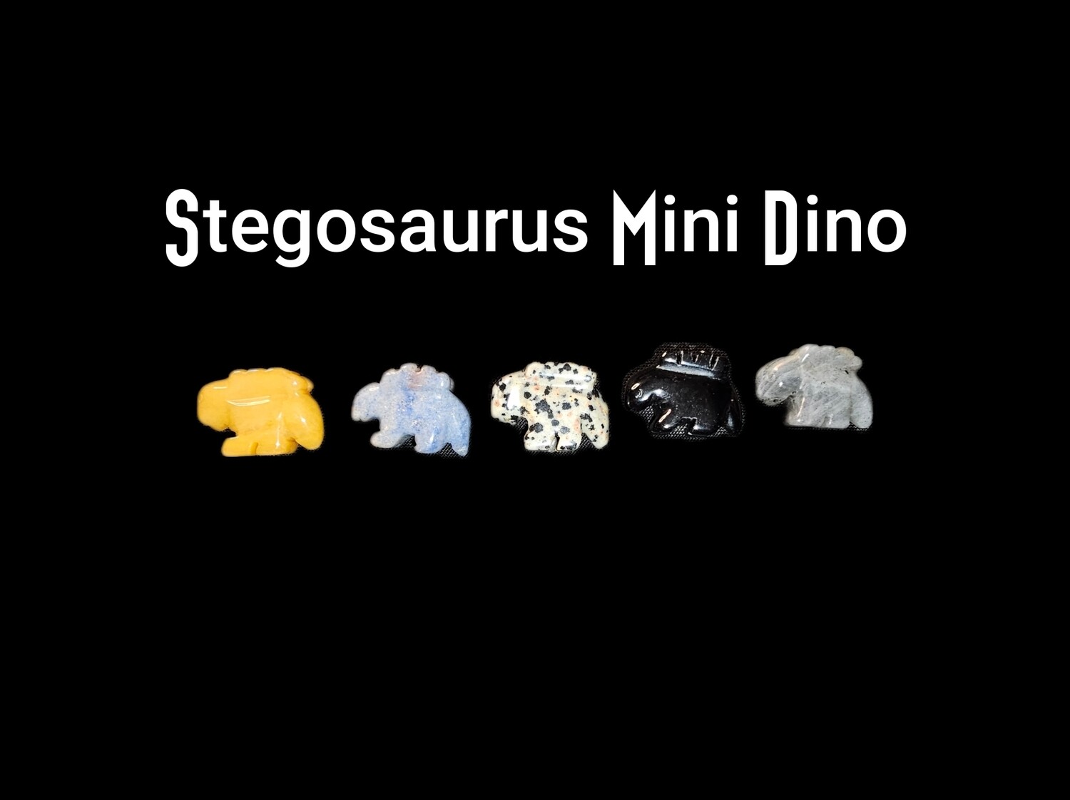 Mini Stegosaurus Dino Carving