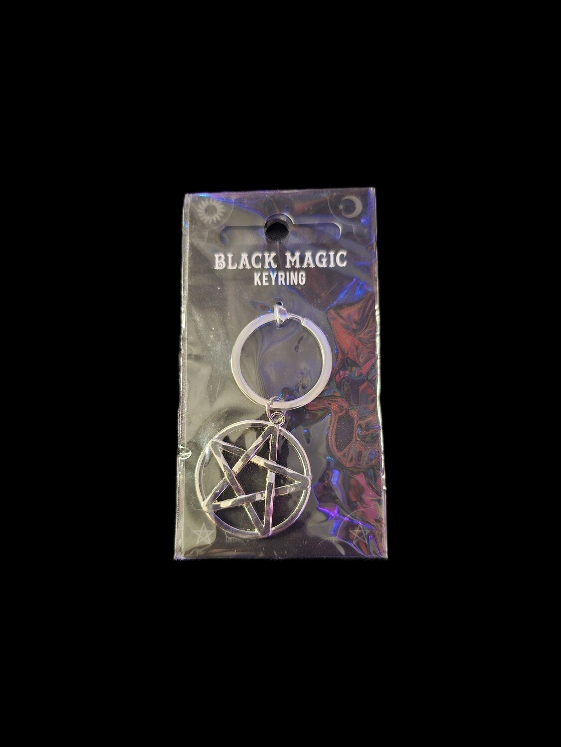Black Magic Keyring (Pentagram)